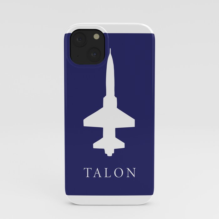 Blue T-38 Talon iPhone Case