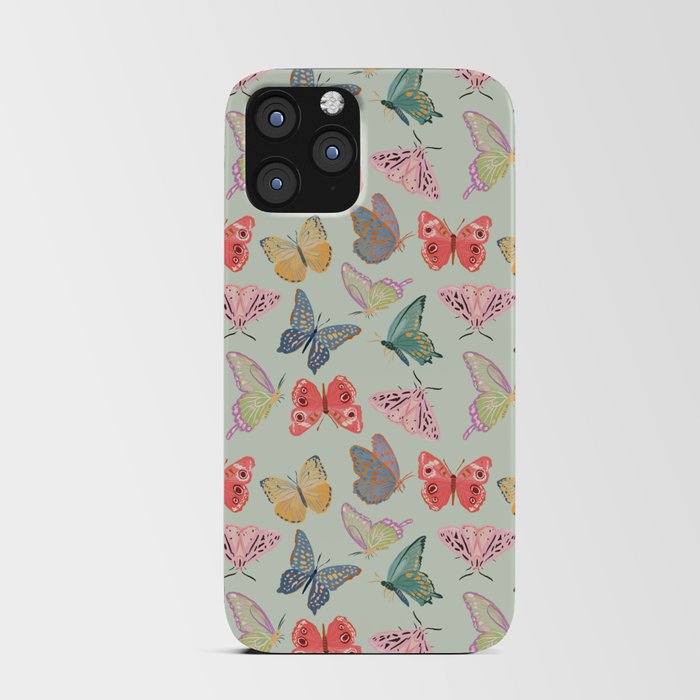 Butterflies and Moths  iPhone Card Case