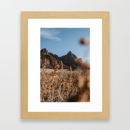 Utah Summer Framed Art Print