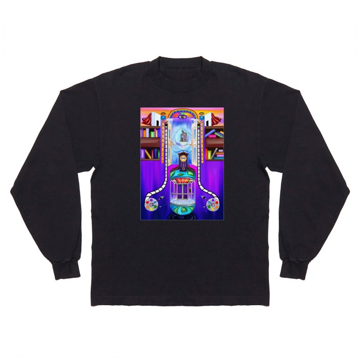 Glass Elevator to Heaven Long Sleeve T Shirt