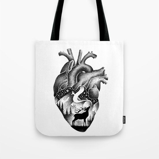 WILD HEART Tote Bag