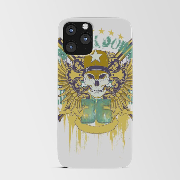 Skull Army iPhone Card Case
