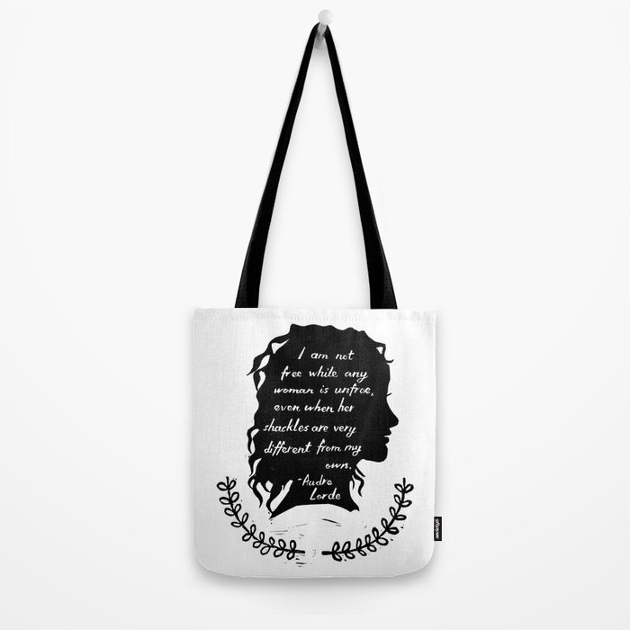 Audre Lorde Feminism Tote Bag by infinitesismall | Society6