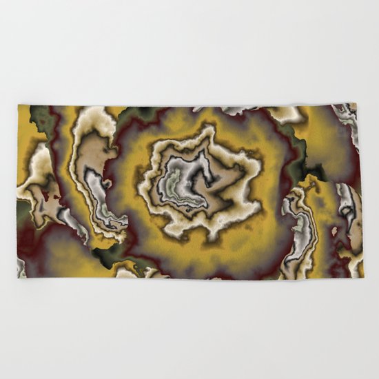 Turbulence in CMR 00 Beach Towel