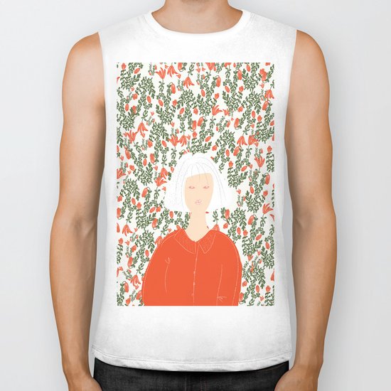I Want To Hold Your Hand Biker Tank