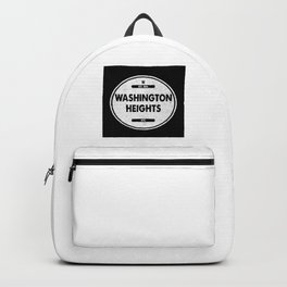 Washington Heights Backpack | Washingtonheights, Upperwestside, Digital, Other, Community, T Shirt, Black, Graphicdesign, Design, City 
