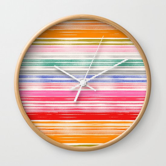 Waves 1 Wall Clock
