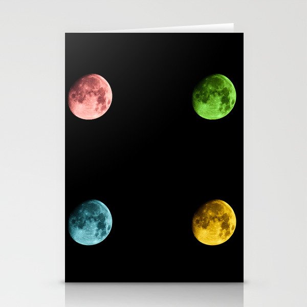 SuperMoon and her Lunatic Friends Stationery Cards