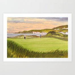 Royal Portrush Golf Course 5th Hole Art Print