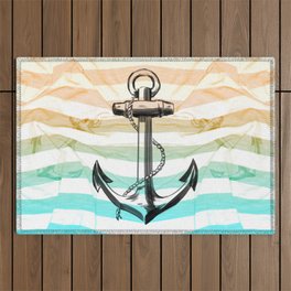 Laundry Day Series: "You're an Anchor" Outdoor Rug