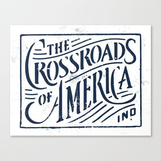 Indiana Canvas Print