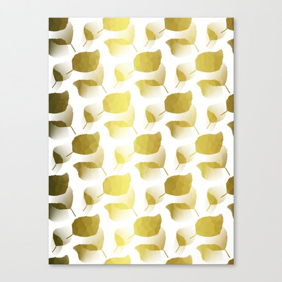 Golden Cascade Canvas Print