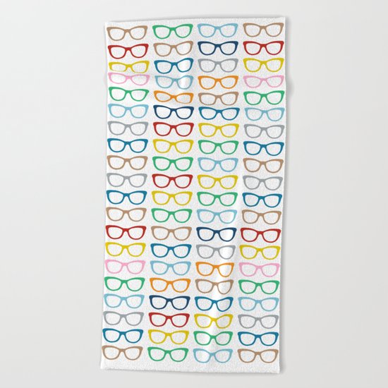 Rainbow Specs Beach Towel