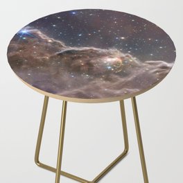 Cosmic Cliffs Carina Nebula Side Table