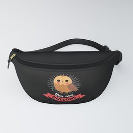 You Are Owlsome Cute Owl for Women Girls Fanny Pack