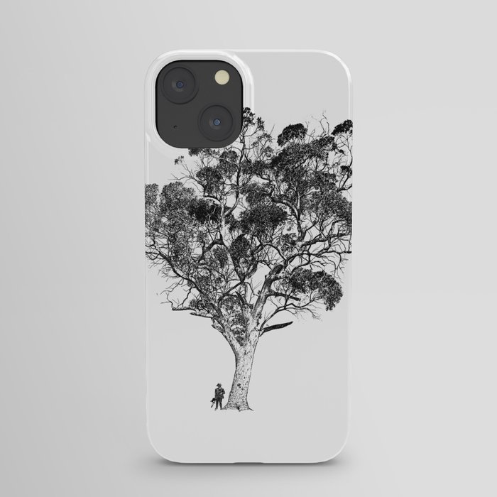 Tree and Gangster iPhone Case