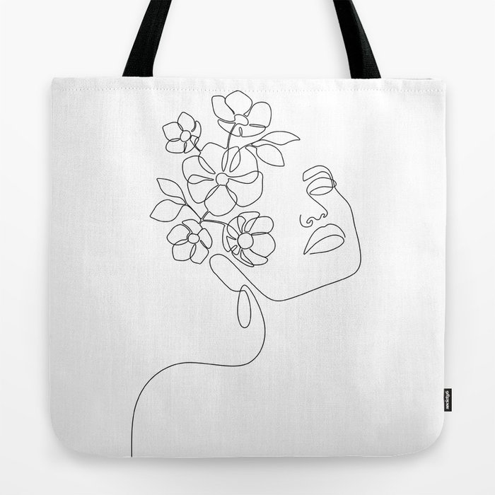 Minimalist art tote bag Tote Bag for Sale by euphoriashop4