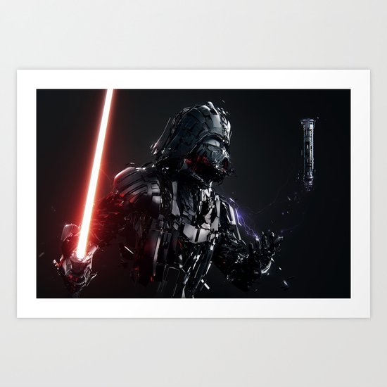 Darth Vader Art Print