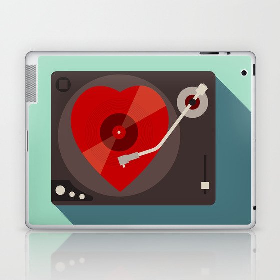 Love Record Laptop & iPad Skin
