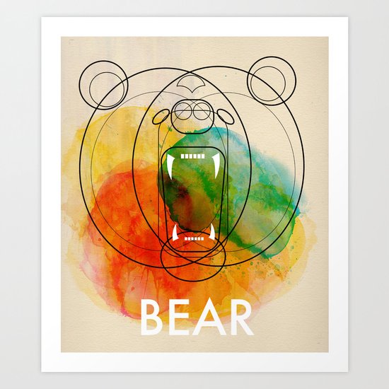 Bear Art Print