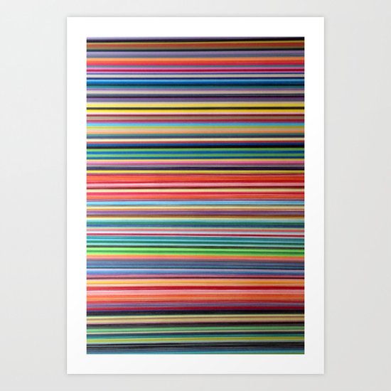 STRIPES23 Art Print