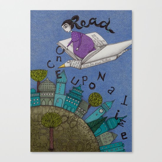 Read Canvas Print