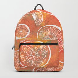 Citrus Design Backpack