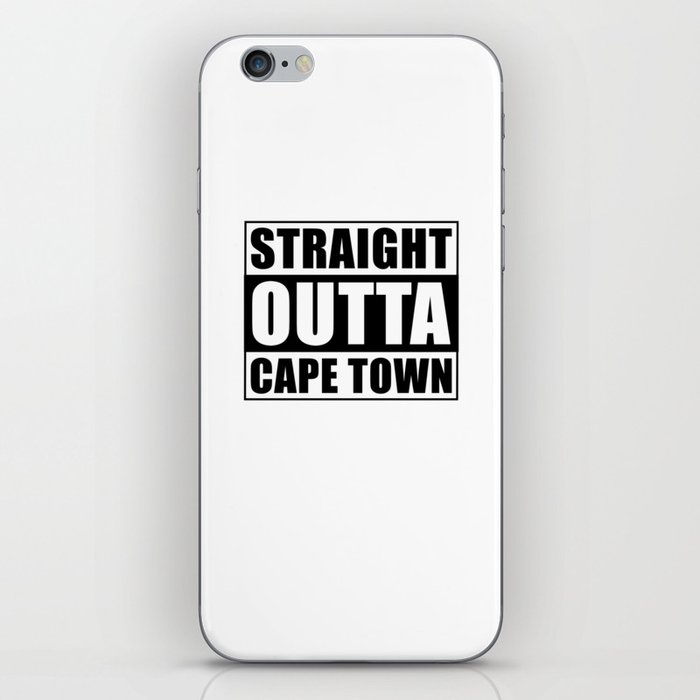 Straight Outta Cape Town iPhone Skin
