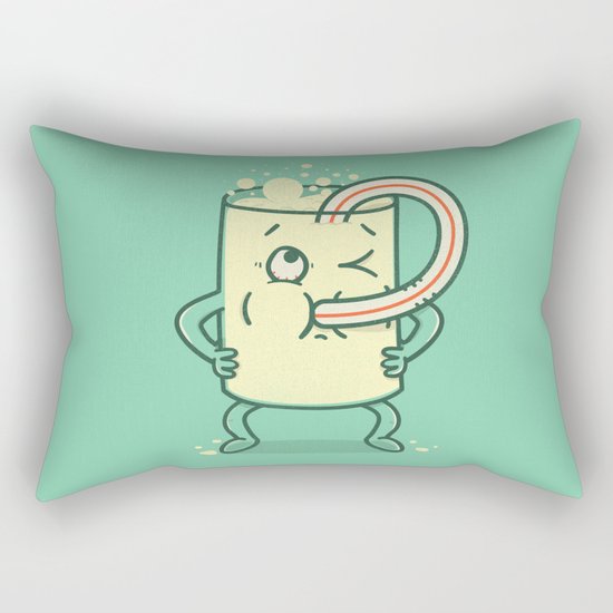 Blowing Bubbles Rectangular Pillow