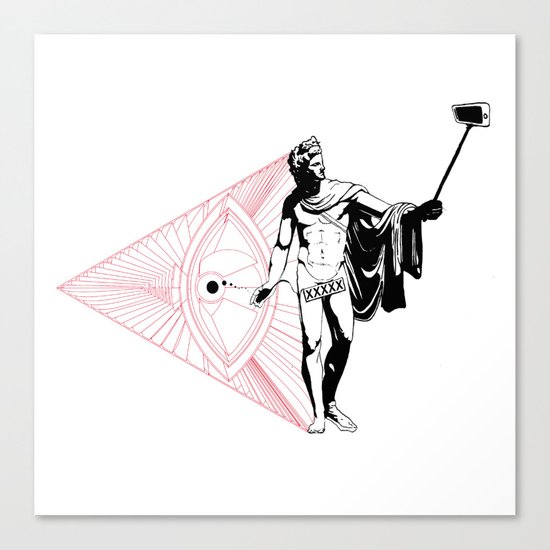 Selfie Canvas Print