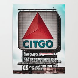 Boston Citgo Sign Poster