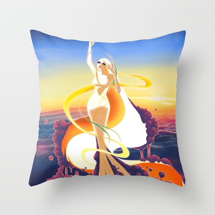 Birth of a Star Throw Pillow
