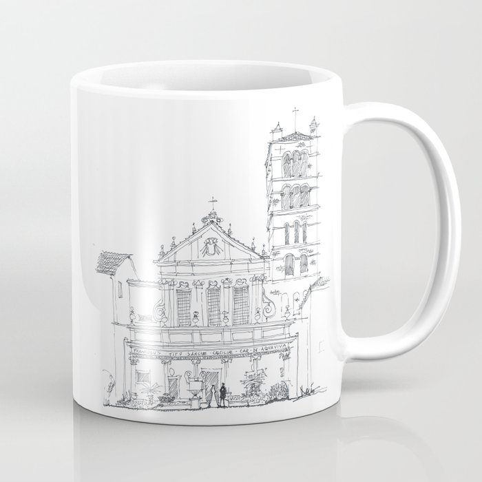 Basilica di Santa Cecilia in Trastevere Coffee Mug