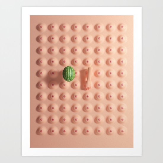 We are becoming a habit Art Print