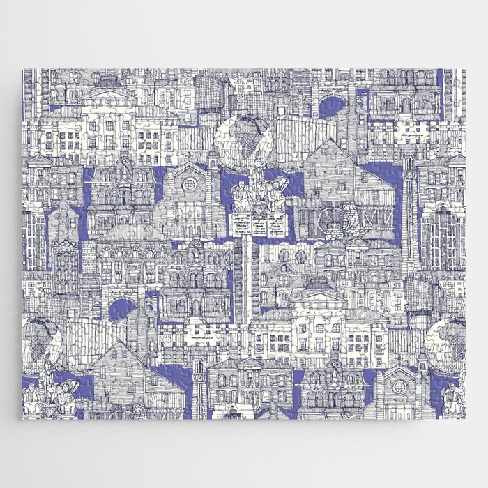 Raleigh NC toile very peri Jigsaw Puzzle