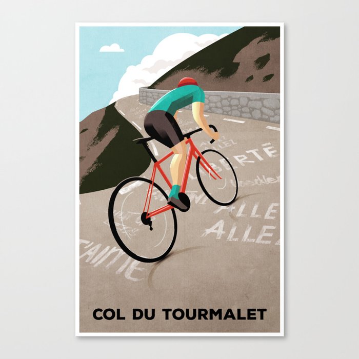 Col du Tourmalet Canvas Print