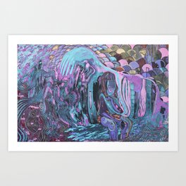 Daydream Landscape Art Print