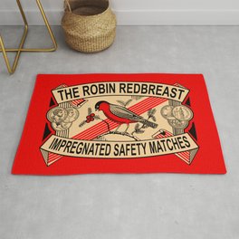 The Robin Redbreast Safety Matches Rug