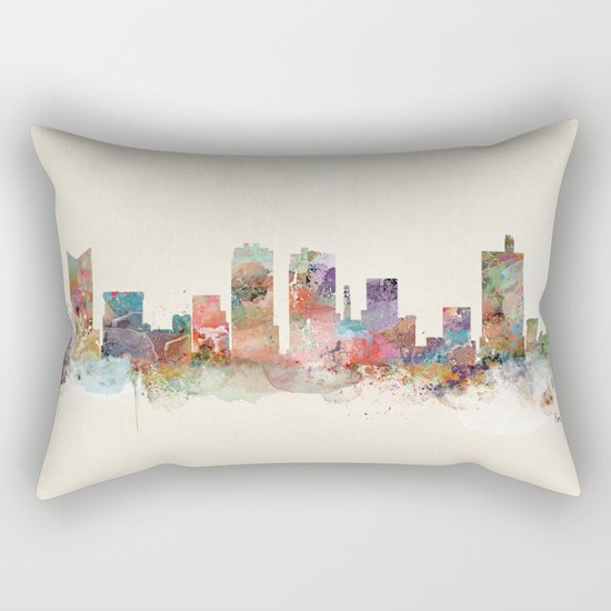 fort worth texas Rectangular Pillow