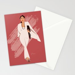 AOC in White Stationery Cards