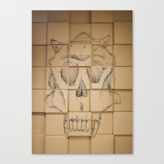 Space in Boxes Canvas Print