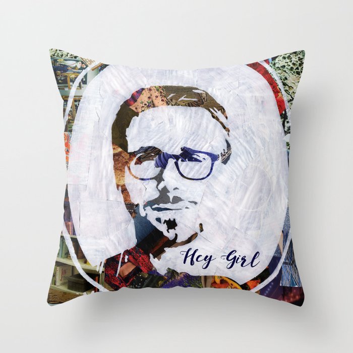 Hey Girl, I'm Ryan Gosling Throw Pillow by Artpoptart