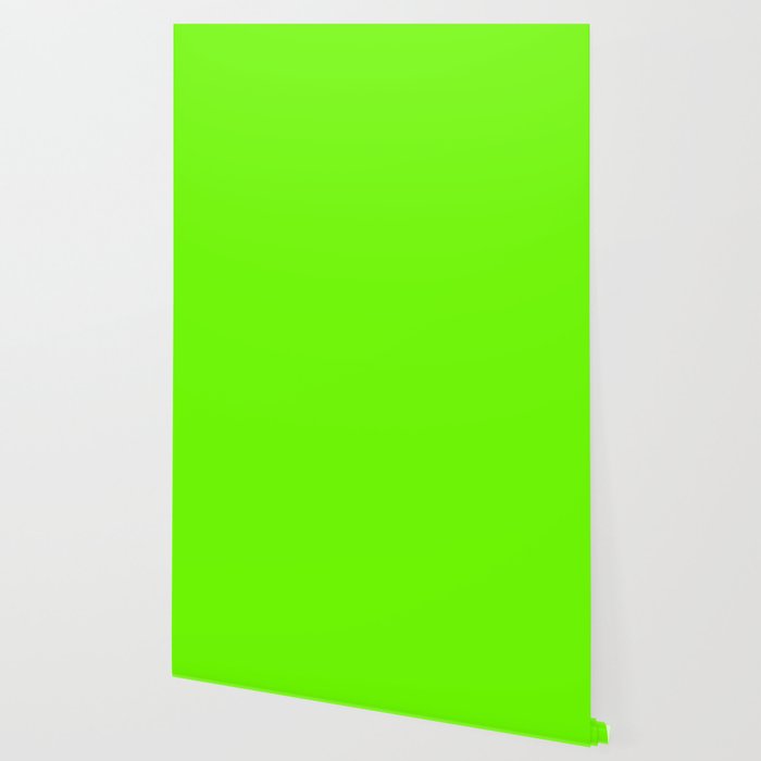 Bright Fluorescent Green Neon Wallpaper By Podartist Society6