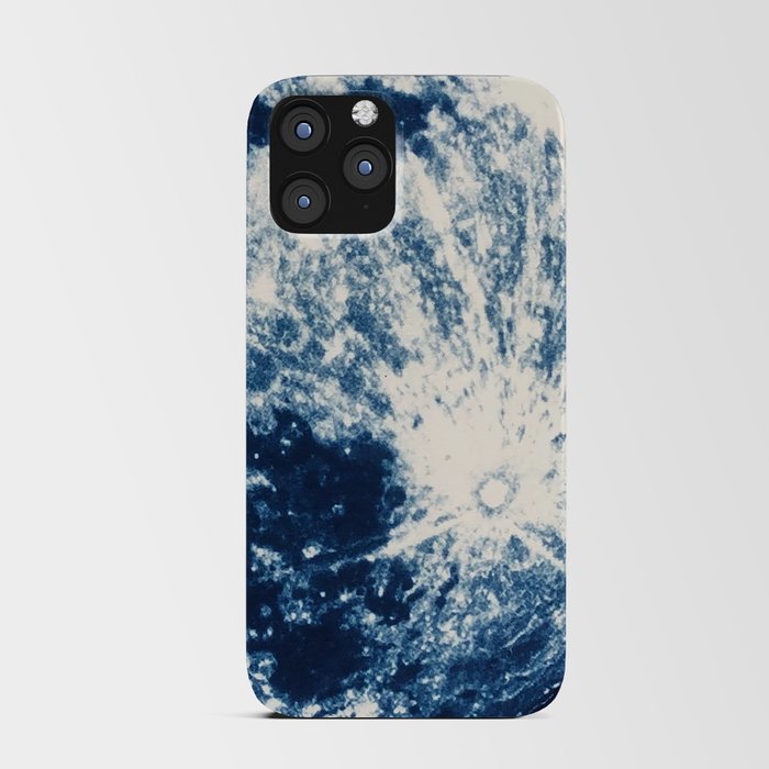 Lunar Cyanotype iPhone Card Case