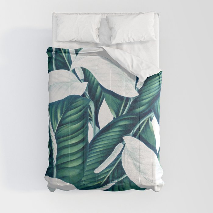 Tropical Winter #society6 #decor #buyart Comforter