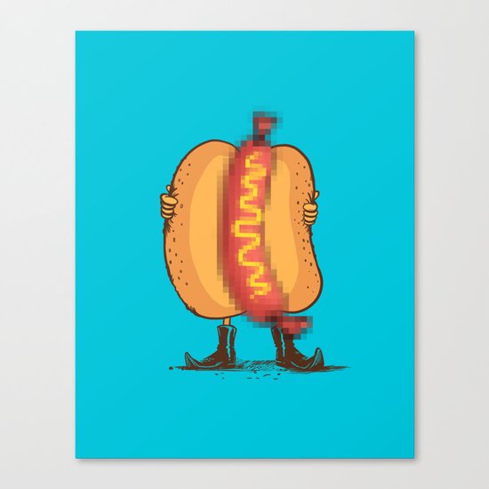 Flash Food Canvas Print