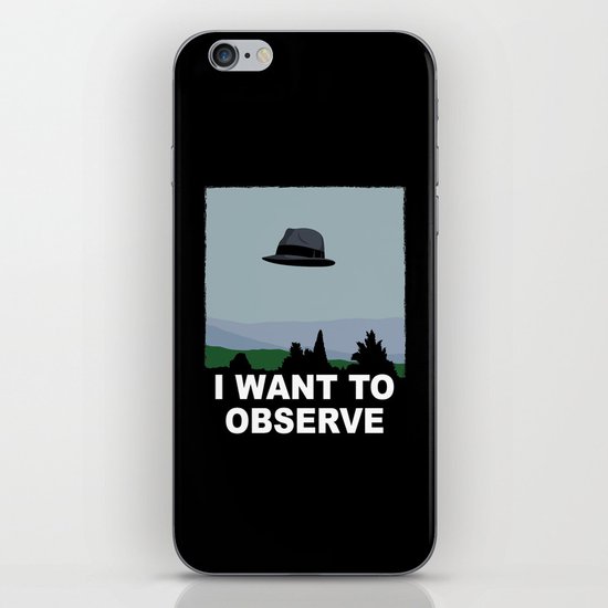 I Want to Observe iPhone & iPod Skin