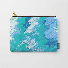 Stormy Weather Blue Carry-All Pouch