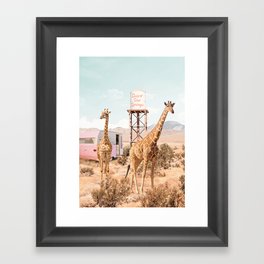 Desert Hot Springs Framed Art Print