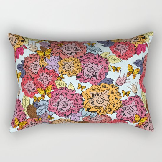 Bouquet Rectangular Pillow